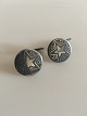 Georg Jensen Cufflinks in Iron and Silver No 5027