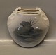 Bing and 
Grondahl B&G 
115 Art Nouveau 
Wall pocket - 
hanging vase 18 
x 18 cm Trees 
byb a sea CR 
...