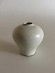 Royal Copenhagen Nils Thorsson Small White Stoneware Vase No 20957