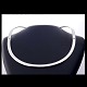 Georg Jensen 
Sterling Silver 
Neckring  #440 
- Button
Designed by 
Torun 
Bülow-Hübe 1927 
- ...