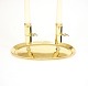 Double lighter, 
brass
Denmark around 
1830
H: 12cm L: 
26,5cm