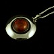 N.E. From. 
Sterling Silver 
Bracelet with 
Amber. 1960s
Designed by 
Niels Erik From 
...
