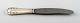 2 pcs. Georg Jensen Lily of the valley silver dinner knives.

