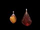 Two amber 
pendants 
Weight of big 
pendant: 17,2g
Weight of 
small pendant: 
5,7g
Contact us if 
...