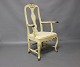Rococo chair in 
painted wood 
from Denmark 
around the year 
1740.
H - 105,5 cm, 
W - 68 cm, D - 
45 ...