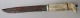 Norsk knife - 
L&aelig;rdal - 
with the shaft 
of bone, 20th 
century. L .: 
27.5 cm. With 
engraving ...