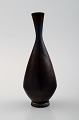 Berndt Friberg Studio art pottery vase. Modern Swedish design.