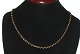 Ancher 
necklace, 8 
carat Gold
Stamp: 333
Length 42 cm.
Width 0.3 cm.
Wire thickness 
...