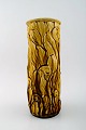 Kähler, Denmark, glazed vase, 1930s.
Designed by Svend Hammershoi.
Uranium yellow glaze.