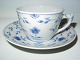 Bing & Grondahl Butterfly, extra large and rare morning cup / teacup with accompanying ...