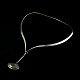 Georg Jensen 
Neck Ring #169 
with Rutilated 
Quartz Drop 
#129 - Vivianna 
Torun - 1960s 
Vintage ...