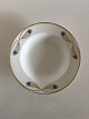 Royal 
Copenhagen No 
118 Deep Soup 
Plate w. Golden 
Peacock Feather 
Ornament. In 
nice whole ...