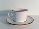 Royal 
Copenhagen, 
Brown Domino, 
coffee cup and 
saucer # 14910, 
8cm in 
diameter, 1st - 
2st grade, ...