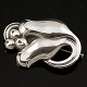 Georg Jensen 
Sterling Silver 
Brooch #100b
Design by 
Georg Jensen 
1866 - 1935
Stamped with 
...