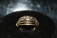 Gold ring with 
diamonds, 14 
carats
Stamp: 585
Size: 47 / 
14.96 mm.
Well kept 
condition
The ...