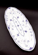 Royal Copenhagen blue fluted half lace fish platter 1/537 sold
