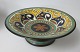 Gouda Bowl, 
Plazuid, 
Netherlands, 
Art Nouveau, 
20th century. 
Polychrome 
decoration. 
Stamped .: ...