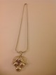 Silver Necklace 
with Grape 
pendant.
Chain silver 
925 length: 43 
cm.
Pendant 830 s 
Width: 2.5 ...