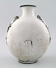 Svend Hammershoi for Kähler, Denmark, glazed vase, 1930s.
