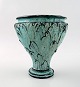 Svend Hammershoi for Kähler, Denmark, glazed stoneware art pottery vase, 1930s.