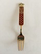 Anton Michelsen 
Commemorative 
Fork In Gilded 
Sterling Silver 
from 1960. 
For the 
occation of ...