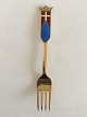 Anton Michelsen 
Commemorative 
Fork In Gilded 
Sterling Silver 
from 1969.
For the 
occation of ...