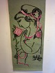 Bjorn Wiinblad Tapestry 68 x 158 cm (26 49/64" x 62 13/64")