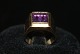 Gold ring with 
amethyst 14 
carat
Stamp: 585, 
TSR
Goldsmith: Th. 
Skat-Rørdam
Size: 54 / ...