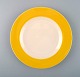 8 lunch plates, Susanne Yellow Confetti Royal Copenhagen / Aluminia.
