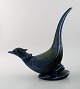 Gunnar Nylund glazed stoneware pheasant, 1950s.

