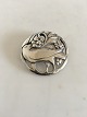 Georg Jensen 
Sterling Silver 
Brooch No 175. 
Measures 4.5 cm 
dia (1 49/64"). 
Weighs 16 grams 
/ ...