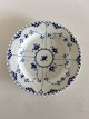 Royal Copenhagen Blue Fluted Full Lace Dinner Plate No. 1084