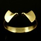 Hans Hansen 14k 
Vintage Gold 
Bangle #210
Designed and 
crafted by Hans 
Hansen 
Silversmithy, 
...