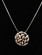 Sterling silver necklace and pendant sold