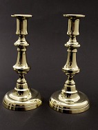 Brass candlesticks sold