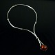 N. E. From - 
Denmark. 
Sterling Silver 
Necklace with 
Amber. 1960s
Designed and 
crafted by N.E. 
...