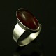 N.E. From - 
Denmark. 
Sterling Silver 
Ring with 
Amber. 1960s
Designed by 
N.E. From 
Silversmithy 
...