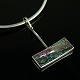 Palle Bisgaard 
- Denmark. 
Sterling Silver 
Neckring with 
Abelone Pendant 
#5. 1960s
Designed and 
...