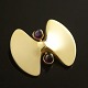 Hans Hansen. 
14k Gold Brooch 
#111.
Designed by 
Bent Knudsen 
and made by 
Hans Hansen ...