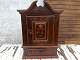 Elderly almond cabinet with reddish paint 82.5cmH / 58cmB / 27cmD * Age-related patina *