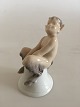 Royal Copenhagen Figurine of Faun on Bell No 1208