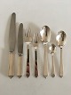 Georg Jensen Sterling Silver Pyramid Flatware Set for 6 People. Vintage 
1932-1944