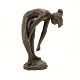 Johannes 
Hedegaard, 
1915-99
big brass 
figure, 
ballerina
Signed on the 
foot
H: 52cm