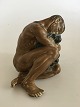 Kai Nielsen 
Bing & Grondahl 
Stoneware 
Figurine of Man 
with Grapes no. 
51C/4024. 11.5 
cm H (4 ...