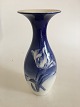 Rorstrand Vase 
Blue / White 
with Tulip 
Motif. 35.5 cm 
H (13 31/32"). 
In nice 
condition.