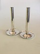 Georg Jensen 
Sterling Silver 
Candlesticks No 
1138 by Soren 
Georg Jensen. 
19 cm H (7 
31/64"). ...