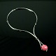 N. E. From - 
Denmark. 
Sterling Silver 
Necklace with 
Rhodochrosite. 
1960s
Designed and 
crafted ...