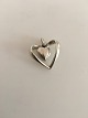 Georg Jensen Sterling Silver Heart Pendant