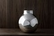 Olivia Herms 
for Skultuna, 
large Boule 
vase.
Silver plated 
brass. 
Height : 21 
cm.
In perfect ...