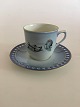 Bing & Grøndahl 
Harald Wiberg 
Christmas 
Coffee Cup with 
Saucer No 
3504/616. 6.5 
cm H
